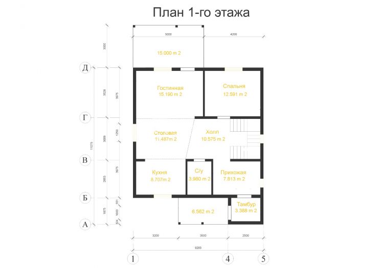 Строительство 1-этажного с мансардой жилого дома 180 м2. Республика Коми, г. Ухта.