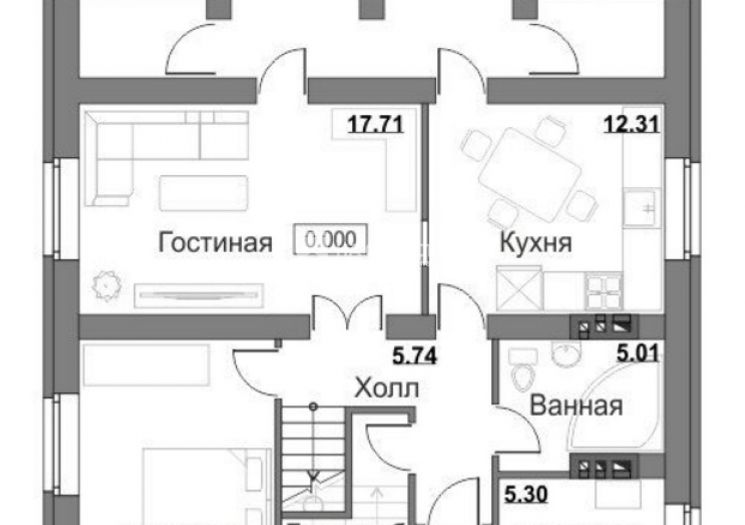 Строительство 2-этажного дома 172 м2. Республика Коми, Сосногорск.