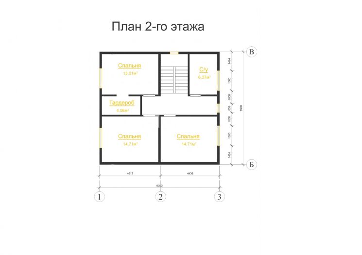 Строительство 2-этажного жилого дома 135,18 м2. Республика Татарстан, г. Чистополь.