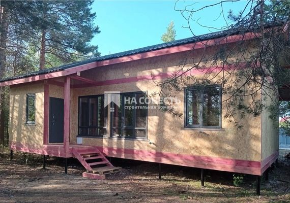 Строительство одноэтажного дома 81,2 м2. НАО, г. Ноябрьск