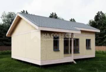 Тёплый дом с сауной едет в Ноябрьск: стартуем с СИП‑панелями!. Фотография №1