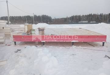 В начале февраля началась стройка семьи Копыльцовых. Фотография №2