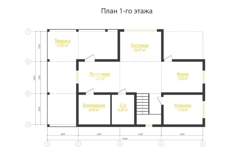 Строительство 2-этажного дома 202,85 м2. Кировская область, Слободской район, с/п Бобинское.