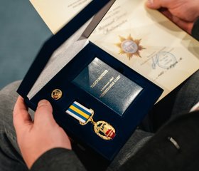 МЫ ПОЛУЧИЛИ ПОЧЁТНЫЙ ЗНАК «СТРОИТЕЛЬНАЯ СЛАВА»!